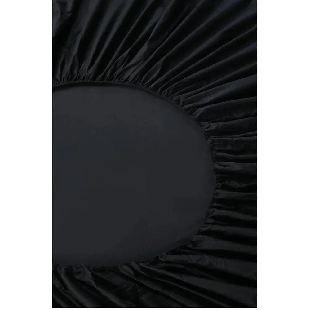 Of Joy Black 100% Cotton sheet set with Pillowcases -Top Grade & Natural Full XL